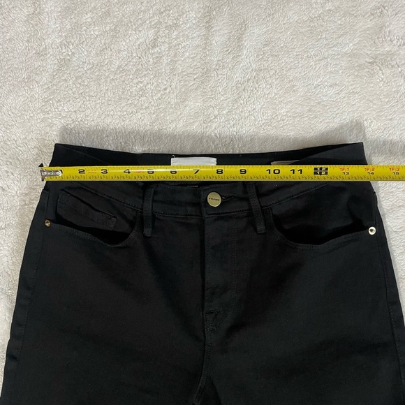 Frame Denim Le Skinny de Jeanne Black 2 - Picture 14 of 16
